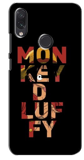 Силиконовый чехол с изображением «Monky d Luffy» для Xiaomi Redmi Note 7 Pro