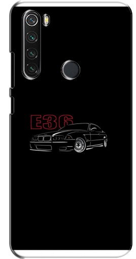 Силиконовый чехол с изображением «BMW E36» для Xiaomi Redmi Note 8