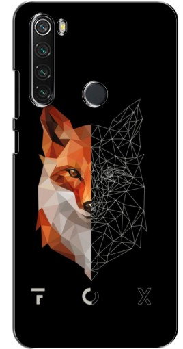 Чехол с печатью «Fox»  для Xiaomi Redmi Note 8