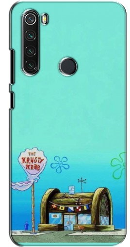 Силиконовый чехол с изображением «Krusty Krab» для Xiaomi Redmi Note 8