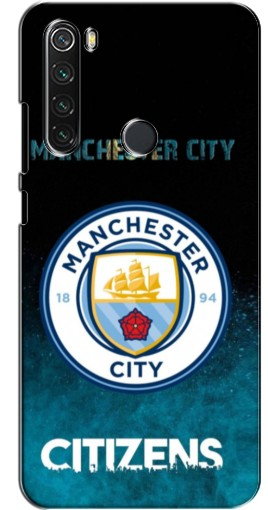 Силиконовый чехол с изображением «Man City Zens» для Xiaomi Redmi Note 8