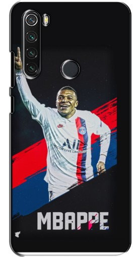 Чехол с картинкой «Mbappe в ПСЖ» для Xiaomi Redmi Note 8