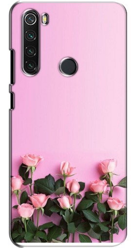 Силиконовый чехол с изображением «Нежные розы» для Xiaomi Redmi Note 8