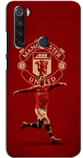 Чехол с картинкой «Ronaldo в МЮ» для Xiaomi Redmi Note 8