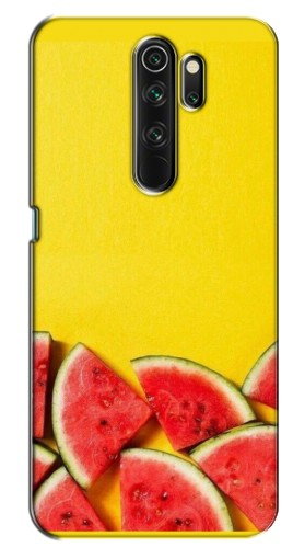 Чехол с картинкой «Арбузики на желтом» для Xiaomi Redmi Note 8 Pro