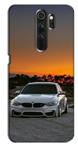 Чехол с печатью «BMW белая»  для Xiaomi Redmi Note 8 Pro