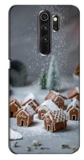 Силиконовый чехол с изображением «Домики из пряников» для Xiaomi Redmi Note 8 Pro