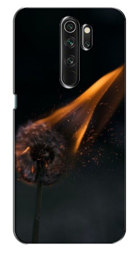 Чехол с печатью «Горящий одуванчик»  для Xiaomi Redmi Note 8 Pro