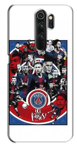 Чехол с картинкой «Команда PSG» для Xiaomi Redmi Note 8 Pro