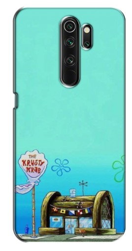 Силиконовый чехол с изображением «Krusty Krab» для Xiaomi Redmi Note 8 Pro