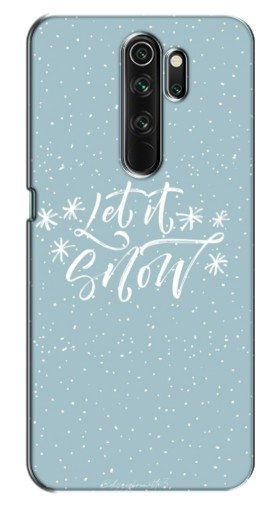 Чехол с картинкой «Let it Snow» для Xiaomi Redmi Note 8 Pro