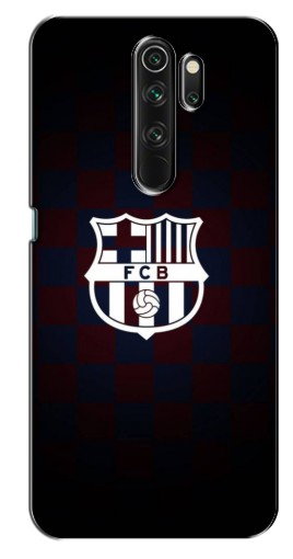 Силиконовый чехол с изображением «Лого FCB» для Xiaomi Redmi Note 8 Pro