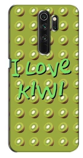 Силиконовый чехол с изображением «Love Kiwi» для Xiaomi Redmi Note 8 Pro