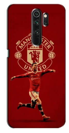 Силиконовый чехол с изображением «Ronaldo в МЮ» для Xiaomi Redmi Note 8 Pro