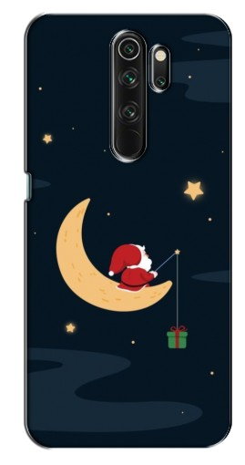 Чехол с принтом «Санта на луне» для Xiaomi Redmi Note 8 Pro