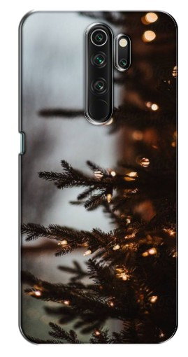 Чехол с принтом «Елка с гирляндой» для Xiaomi Redmi Note 8 Pro