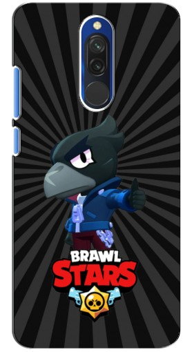 Чехол с печатью «Crow Brawl Stars»  для Xiaomi Redmi 8