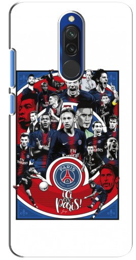 Чехол с картинкой «Команда PSG» для Xiaomi Redmi 8