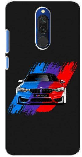 Силиконовый чехол с изображением «Красочный BMW» для Xiaomi Redmi 8