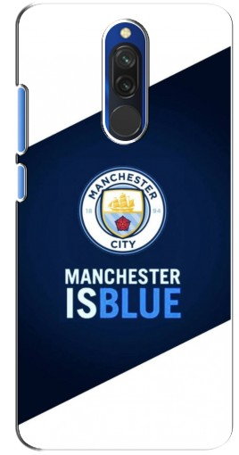 Чехол с картинкой «Manchester is Blue» для Xiaomi Redmi 8