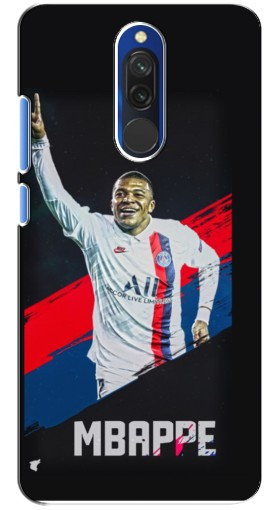 Силиконовый чехол с изображением «Mbappe в ПСЖ» для Xiaomi Redmi 8