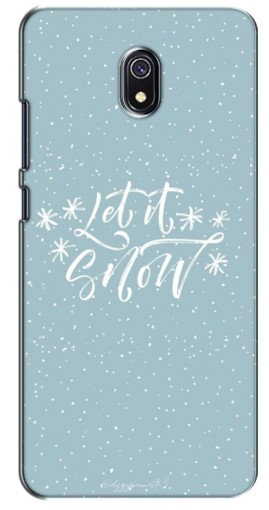 Чехол с принтом «Let it Snow» для Xiaomi Redmi 8A