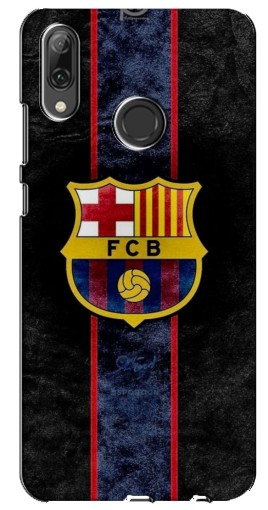 Силиконовый чехол с изображением «FCB» для Huawei P Smart 2019