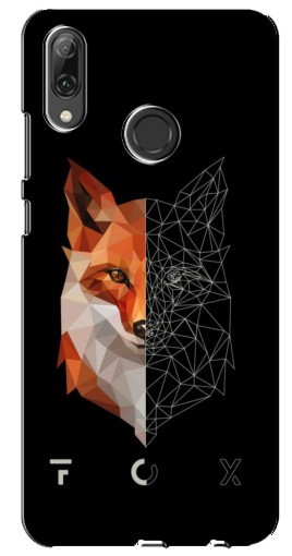 Силиконовый чехол с изображением «Fox» для Huawei P Smart 2019