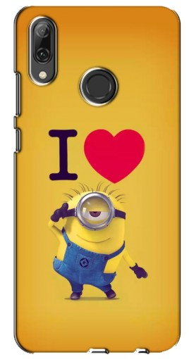 Силиконовый чехол с изображением «I Love Minion» для Huawei P Smart 2019