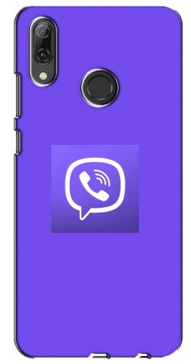 Чехол с картинкой «Лого Viber» для Huawei P Smart 2019