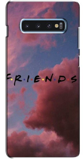 Силиконовый чехол с изображением «Friends» для Samsung s10 Plus