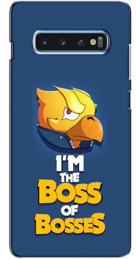 Чехол с картинкой «Gold Boss» для Samsung s10 Plus