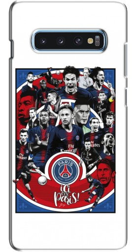 Чехол с печатью «Команда PSG»  для Samsung s10 Plus