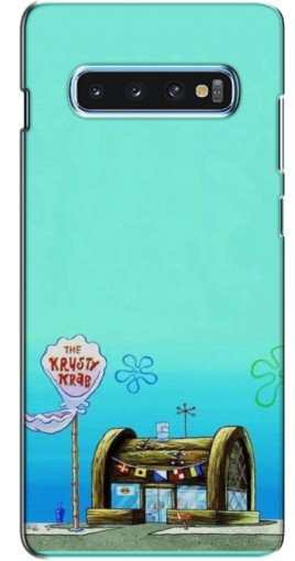 Чехол с принтом «Krusty Krab» для Samsung s10 Plus