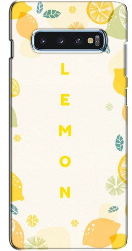 Чехол с картинкой «Lemon» для Samsung s10 Plus