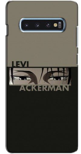 Чехол с печатью «Levi Anime»  для Samsung s10 Plus