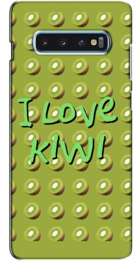 Чехол с печатью «Love Kiwi»  для Samsung s10 Plus