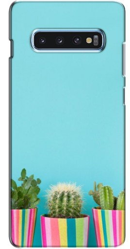 Чехол с печатью «Маленькие кактусы»  для Samsung s10 Plus