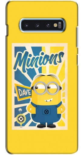 Чехол с печатью «Minions»  для Samsung s10 Plus