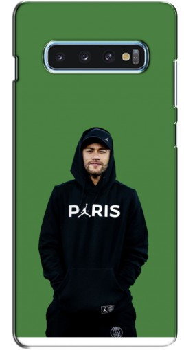 Силиконовый чехол с изображением «Неймар Paris» для Samsung s10 Plus