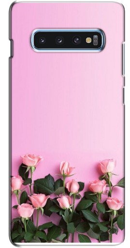 Чехол с картинкой «Нежные розы» для Samsung s10 Plus