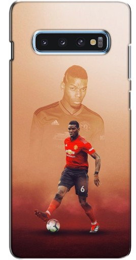 Чехол с печатью «Pogba с Манчестера»  для Samsung s10 Plus