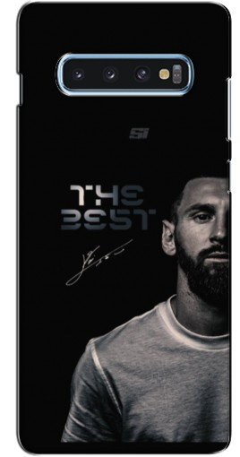 Чехол с картинкой «The Best Messi» для Samsung s10 Plus