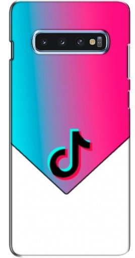 Чехол с картинкой «Tiktok Logo» для Samsung s10 Plus