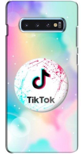 Чехол с картинкой «TikTok принт» для Samsung s10 Plus