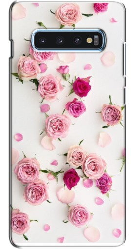 Чехол с картинкой «Яркие розы» для Samsung s10 Plus