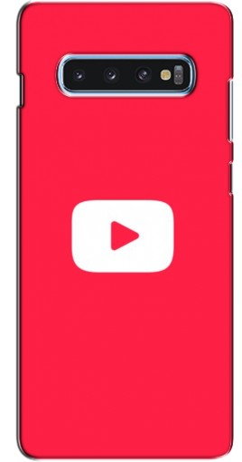 Чехол с печатью «YouTube Кнопка»  для Samsung s10 Plus