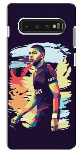 Силиконовый чехол с изображением «ART Mbappe» для Samsung S10