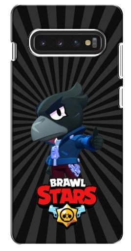 Чехол с принтом «Crow Brawl Stars» для Samsung S10