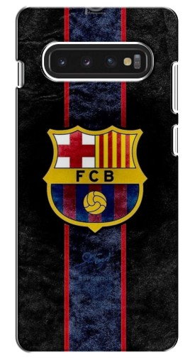 Чехол с печатью «FCB»  для Samsung S10